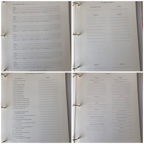 Kate Spade New York Bridal Planner - Brushy Rose Bridal Planner (NWT) - Picture 14 of 16